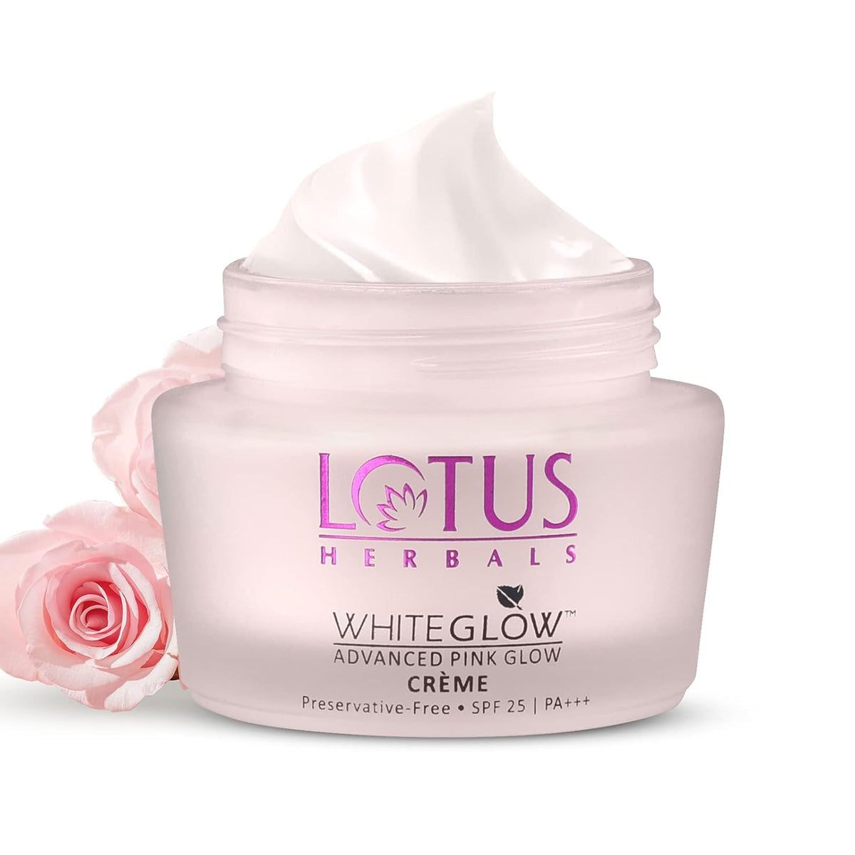 Lotus Herbal Whiteglow Advance Pink Glow Creme SPF-25 - 50gm