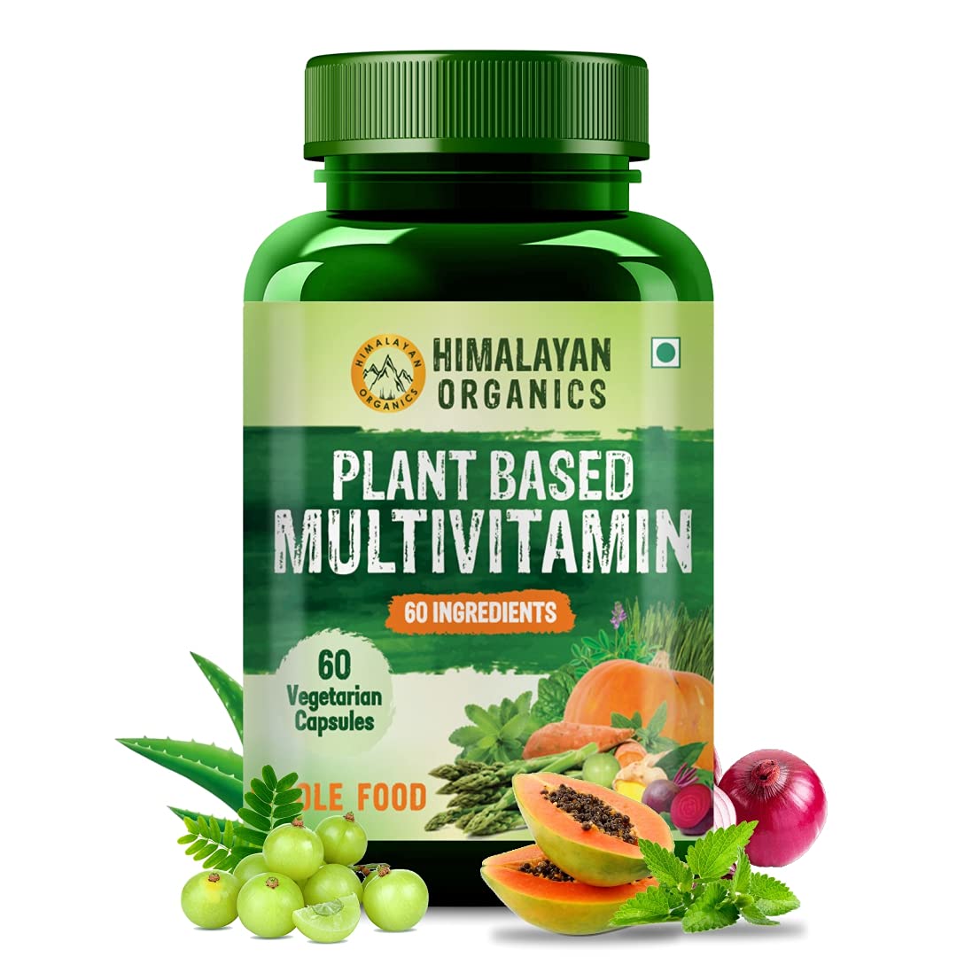 Himalayan Organics Plant Based Multivitamin Tablets - 60 Count