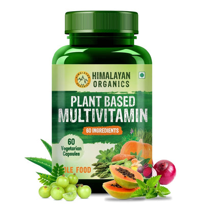 Himalayan Organics Plant Based Multivitamin Tablets - 60 Count