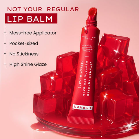 مرطب شفاه هايفن بفيتامين الببتيد [جيلي جليز] 10 جرام