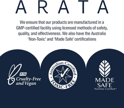 Arata Natural Moisturising Body Lotion with Shea & Cocoa Butters, 300ml - Image 7