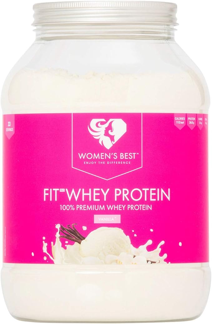 Women's Best Whey Protein - Vanilla Flavour, Sports Nutrition Powder, 1 Kg