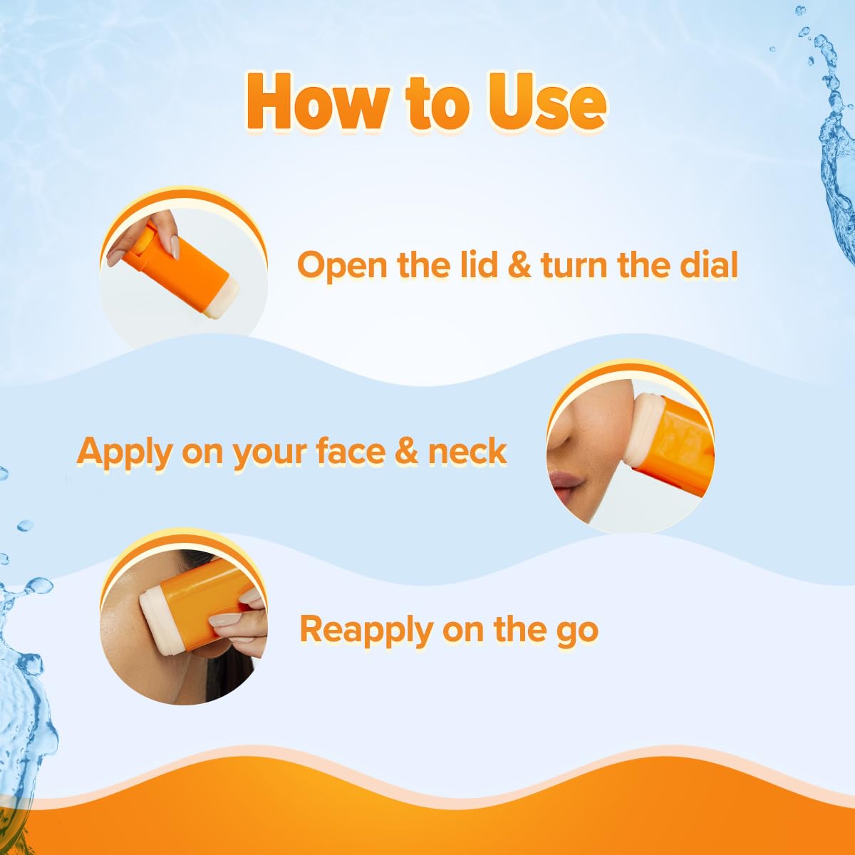 AQUALOGICA Glow+ Dewy Sunstick - Sun Care Protection, 20gm - Image 5