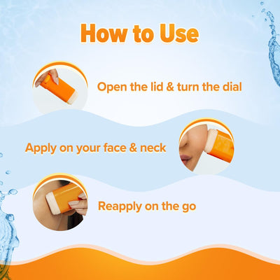 AQUALOGICA Glow+ Dewy Sunstick - Sun Care Protection, 20gm - Image 5