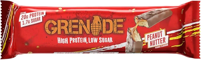 Grenade Protein Peanut Nutter Bar, Sports Nutrition, 12x60g Box - Image 2