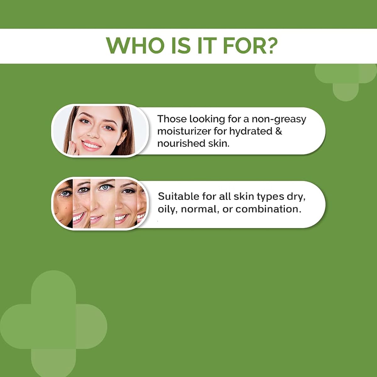The Derma Co Face Moisturiser with 3% Vitamin E & Lactic Acid - 100g - Image 4