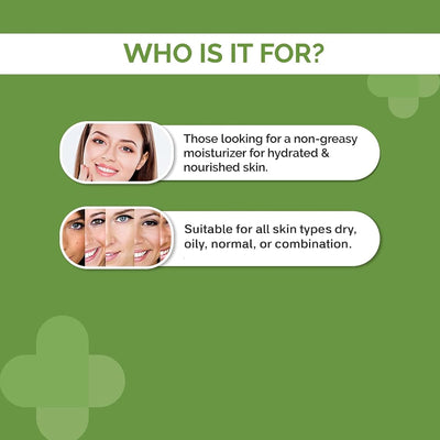 The Derma Co Face Moisturiser with 3% Vitamin E & Lactic Acid - 100g - Image 4