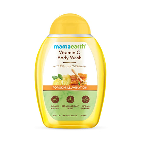 Mamaearth Vitamin C Body Wash 300 ml -