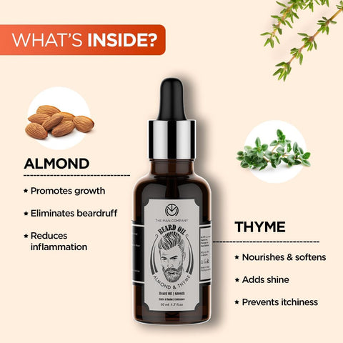 The Man Company 100% Natural Beard Growth Oil (50 ml)