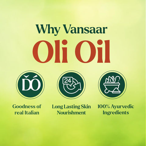 Vansaar Oli Oil Ayurvedic Body Oil 500 Ml