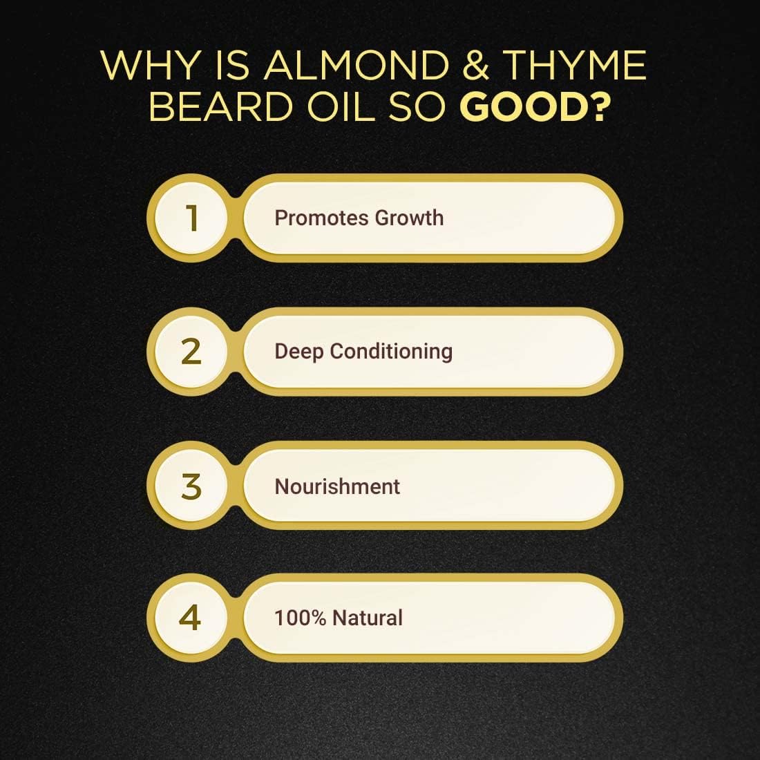 The Man Company Beard Oil with Almond & Thyme and Derma Roller - 30ml - Image 3