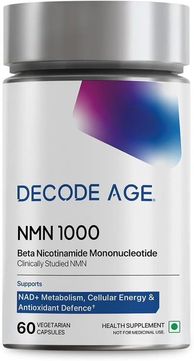 Decodeage Uthever NAD+ Capsules - 1000mg NMN, 60 Count