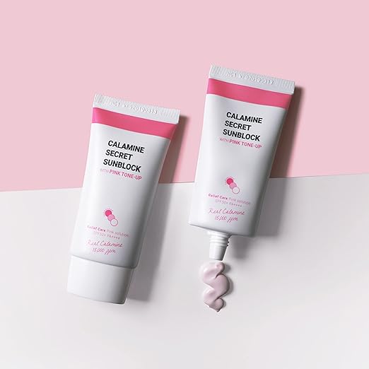 K-SECRET SEOUL 1988 Calamine Secret Sunblock - Pink Tone-Up, 50ml - Image 5
