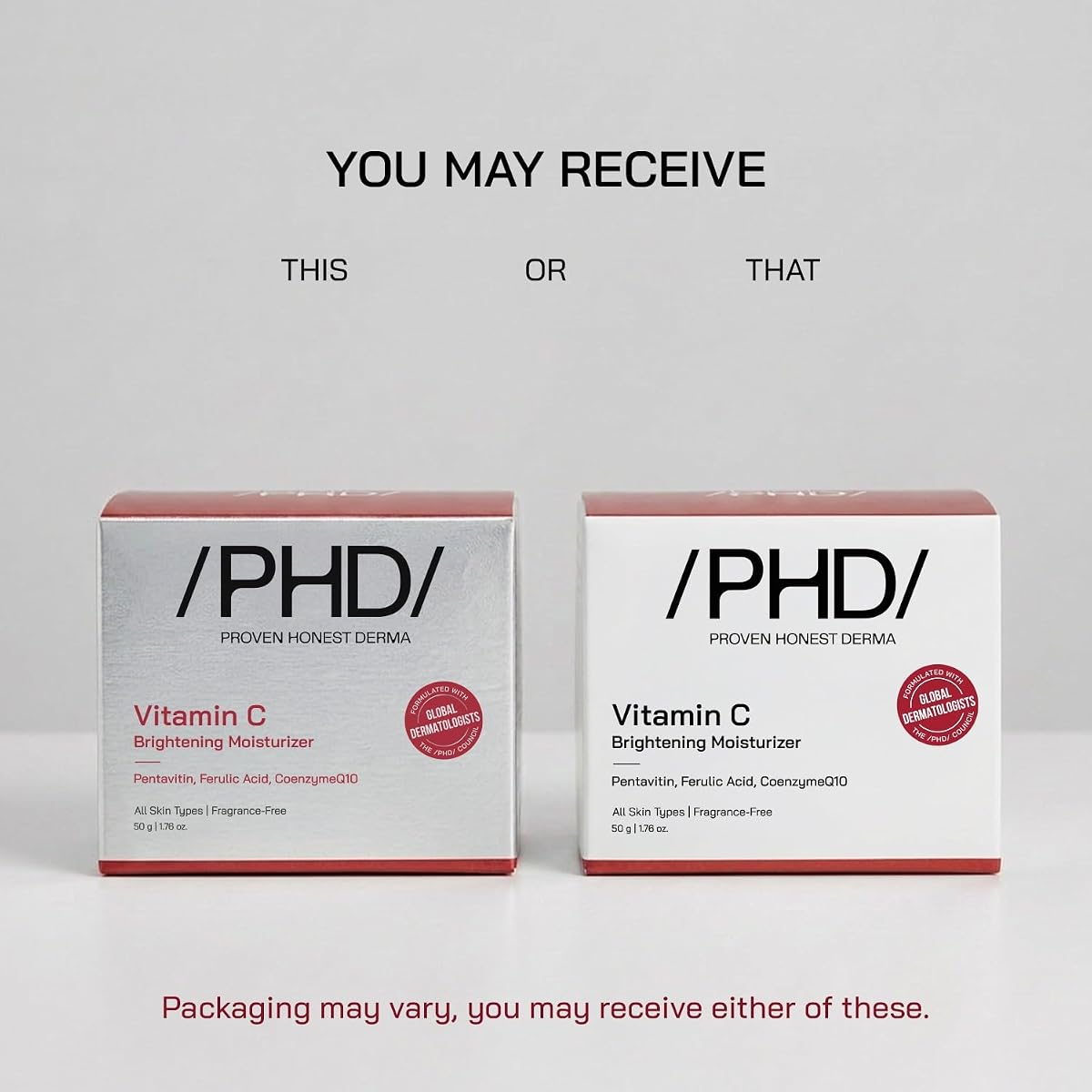 PHD Vitamin C Brightening Moisturizer with Pentavitin & Ferulic Acid - 50g - Image 2
