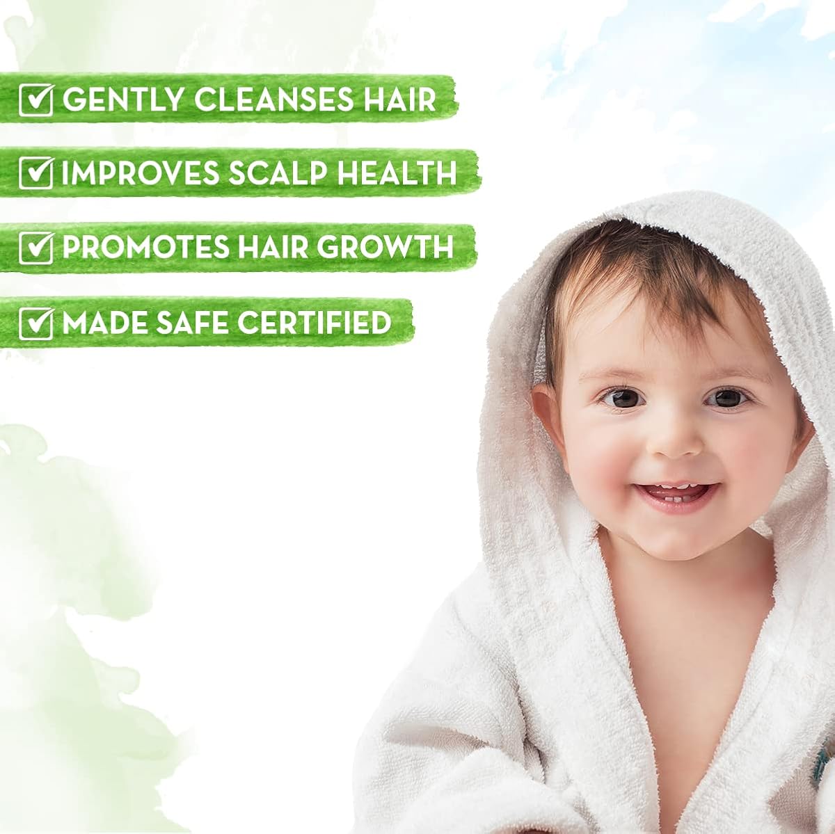Mamaearth Baby Shampoo with Coconut Milk & Turmeric - 400ml - Image 3