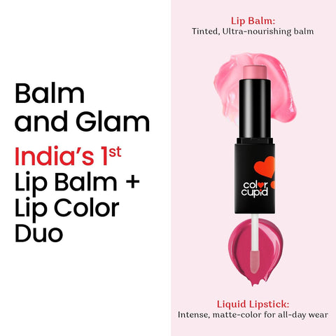 Color Cupid Lip Balm + lipstick Nudeplay LB4