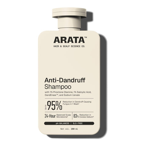 Arata Anti Dandruff Shampoo For Normal To Oily Hair (200 Ml)