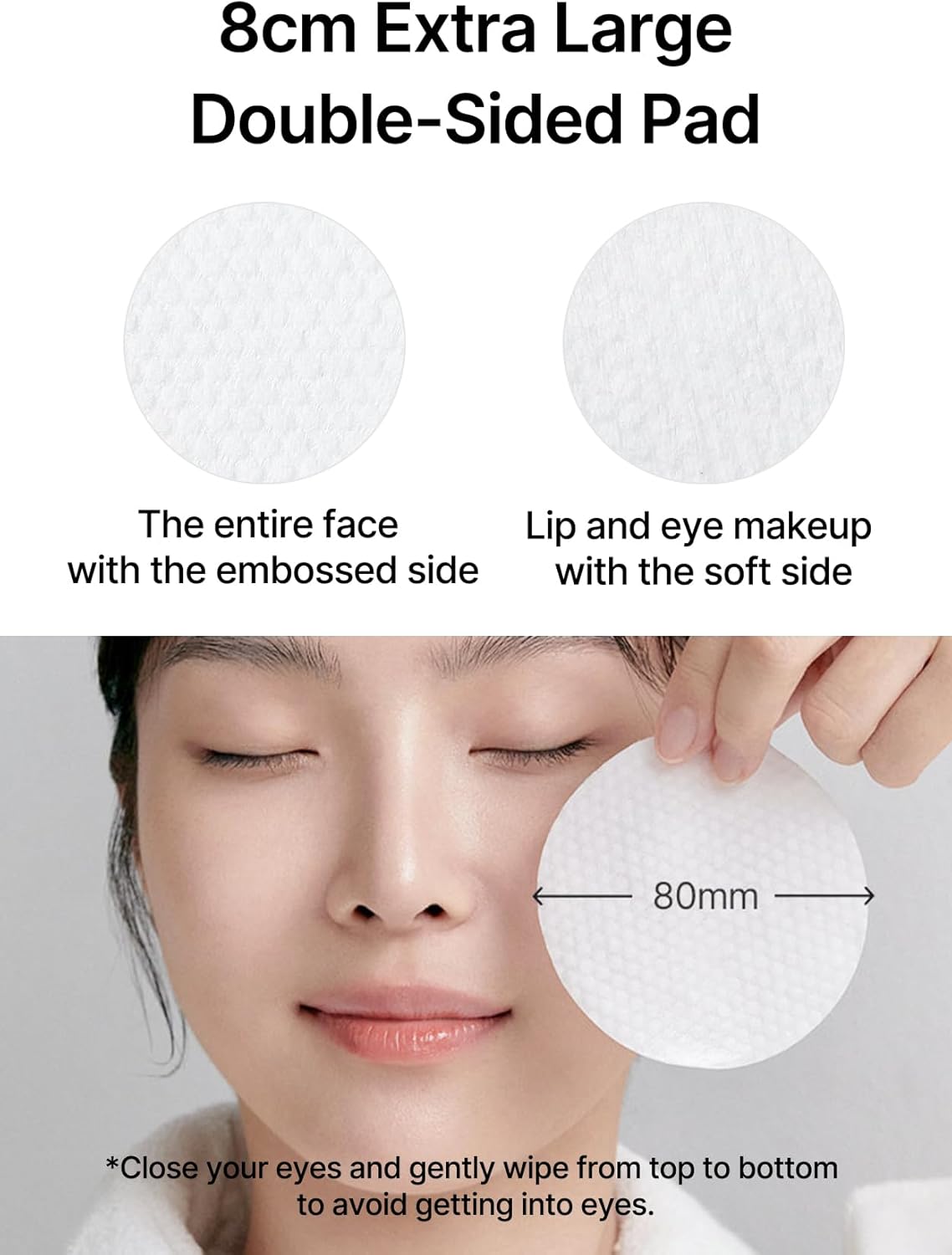 CELIMAX Ji Woo Gae One Step Mild Cleansing Pad - Facial Cleanser, 70 Pads - Image 4