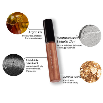 Ruby's Organics Quick-set Liquid Eyeshadow - Azalea - 6.5 ml - Image 2