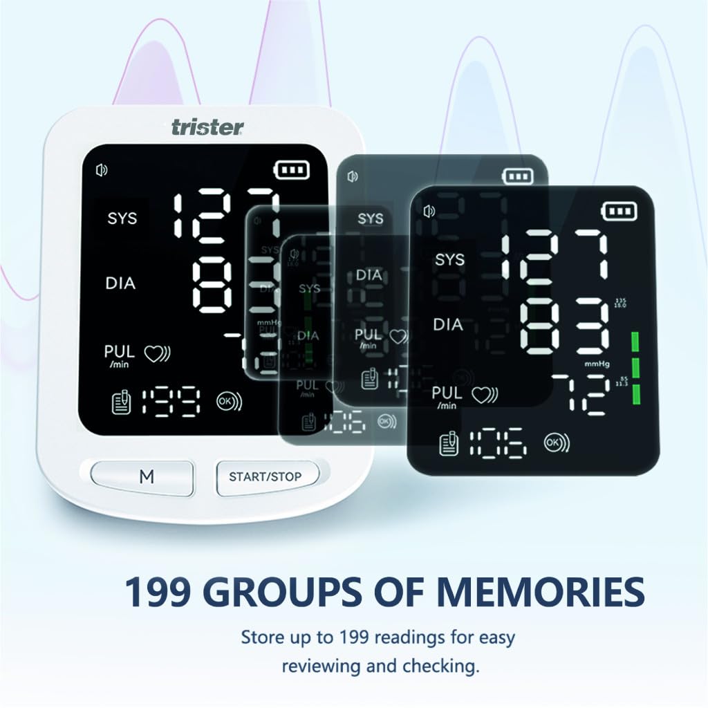 Trister Digital Blood Pressure Monitor TS-305BM - Health Device - Image 2