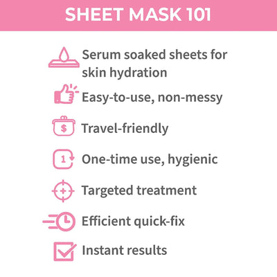 Nykaa Skin Secrets Rice & Camellia Sheet Mask, Single Pack - Image 3