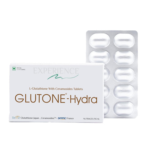 Glutone-Hydra | Setria Glutathione with Ceramosides Tablets 30