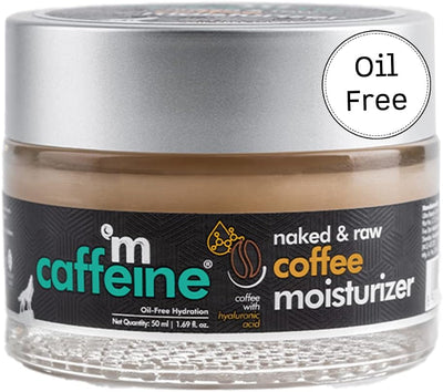 mCaffeine Naked & Raw Coffee Face Moisturizer - Hydrating Cream, 50ml - Image 2