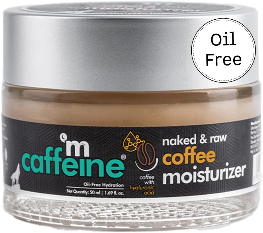 mCaffeine Naked & Raw Coffee Face Moisturizer - Hydrating Cream, 50ml - Image 2