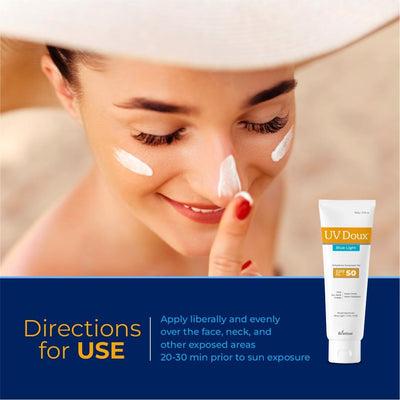 Brinton UV Doux Blue Light Sunscreen Protection Gel - 100g - Image 8