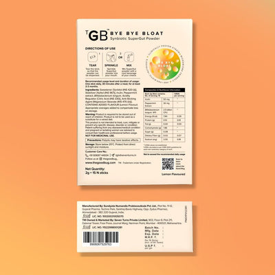 The Good Bug SuperGut Powder for Healthy Digestion, 15 Days Pack