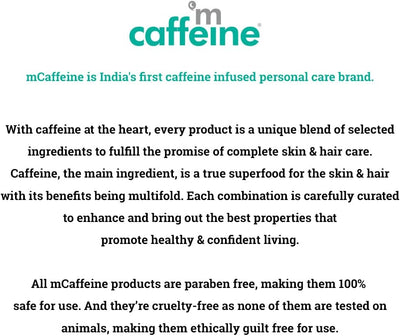 mCaffeine Coffee Moment Skin Care Gift Kit - Starter Kit with SPF 50 - Image 6