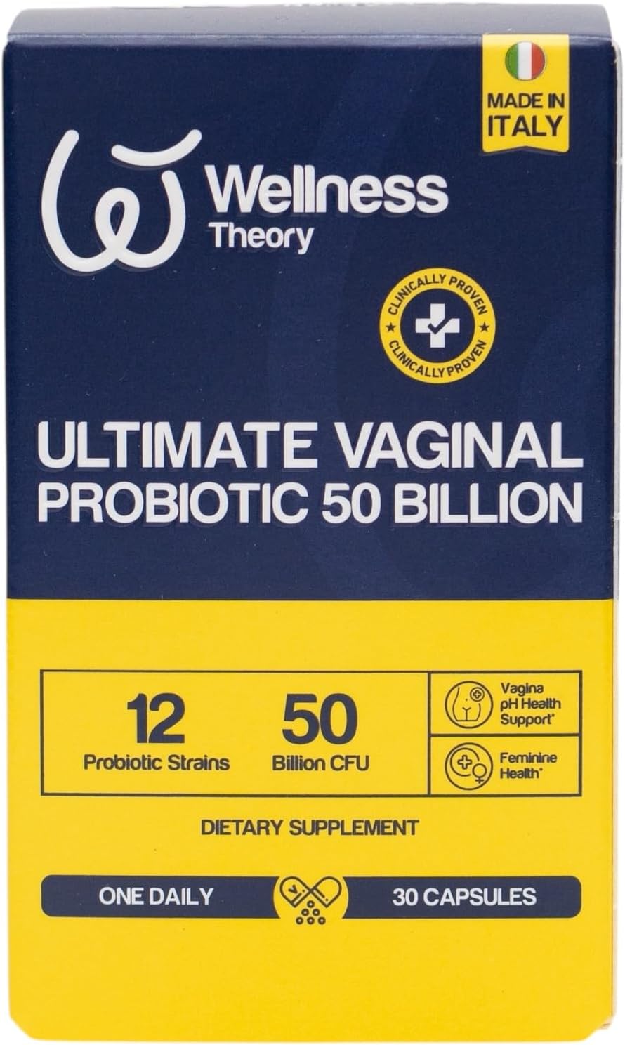 Wellness Theory Ult Daily Probiotics 100 Billion Capsules 30 Count