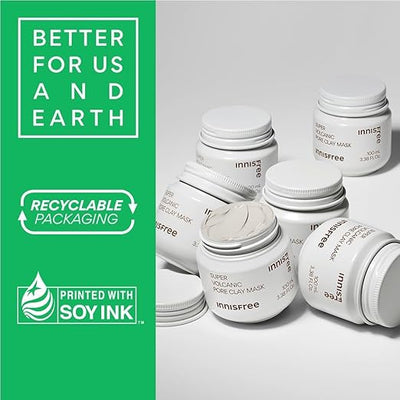 Innisfree Super Volcanic Pore Clay Mask - 100ml - Image 2