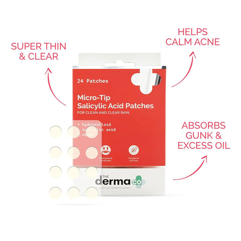THE DERMA CO Micro-Tip Salicylic Acid 24 Patches