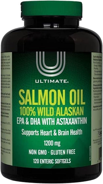 Ultimate Salmon Oil 1200 Mg - 120 Capsules - Vitamins & Minerals