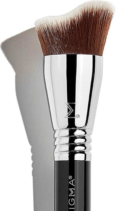 Sigma Beauty F83 Curved Kabuki Makeup Brush - Professional, Vegan, Cruelty-Free - Image 2