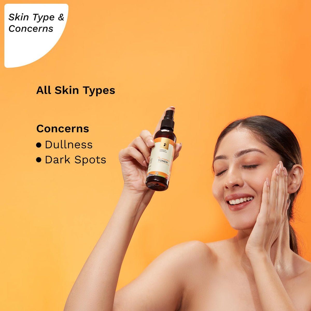 Pilgrim 1% Vitamin C Toner - Face Serum, 100ml - Image 6