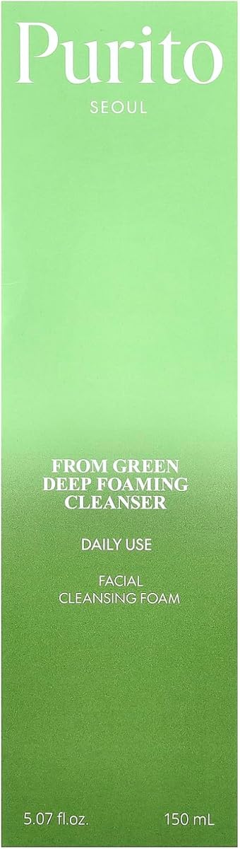 Purito From Green Deep Foaming Cleanser with Centella Extract - 150ml - Image 2