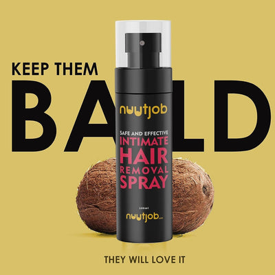 Nuutjob Intimate Hair Removal Spray - Body Care, 100ml - Image 2