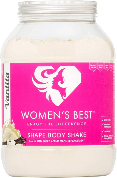 Women's Best Meal Replacement Shape Body Shake Protein Vanilla - 500g