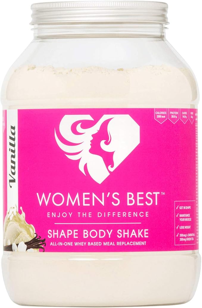 Women's Best Meal Replacement Shape Body Shake Protein Vanilla - 500g