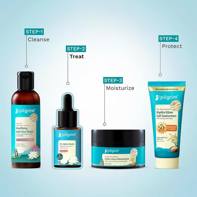 Pilgrim Korean Brightening Face Serum with Alpha Arbutin & Vitamin C - 30ml - Image 8