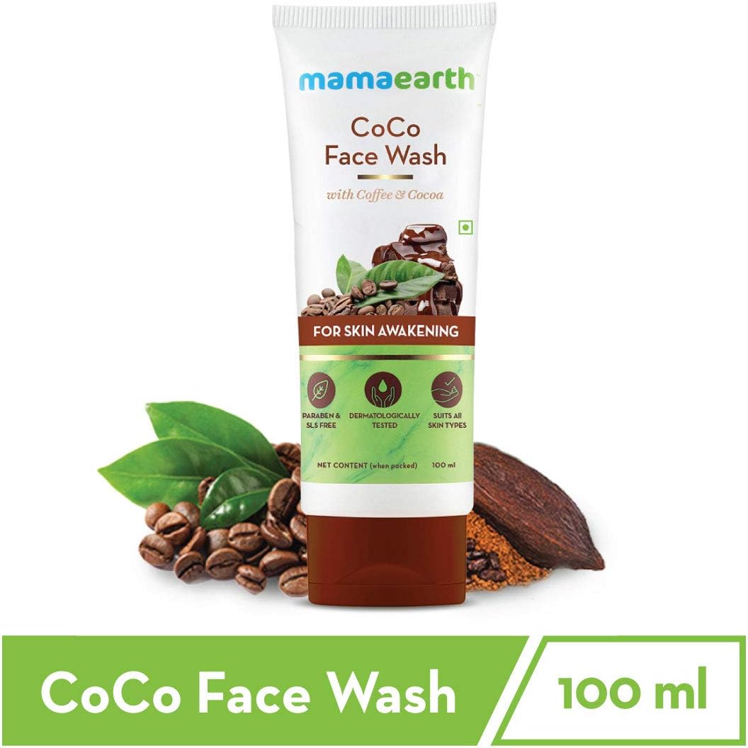 Mamaearth CoCo Face Wash - Coffee & Cocoa for Skin Awakening, 100ml - Image 2