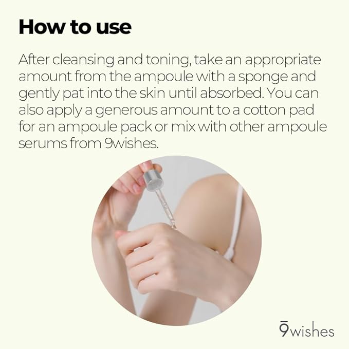 9Wishes Amazing Pore Serum with Pine Needle Spicules - 25ml - Image 4