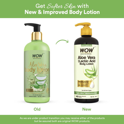 Wow Skin Science Aloe Vera Body Lotion 400 ML