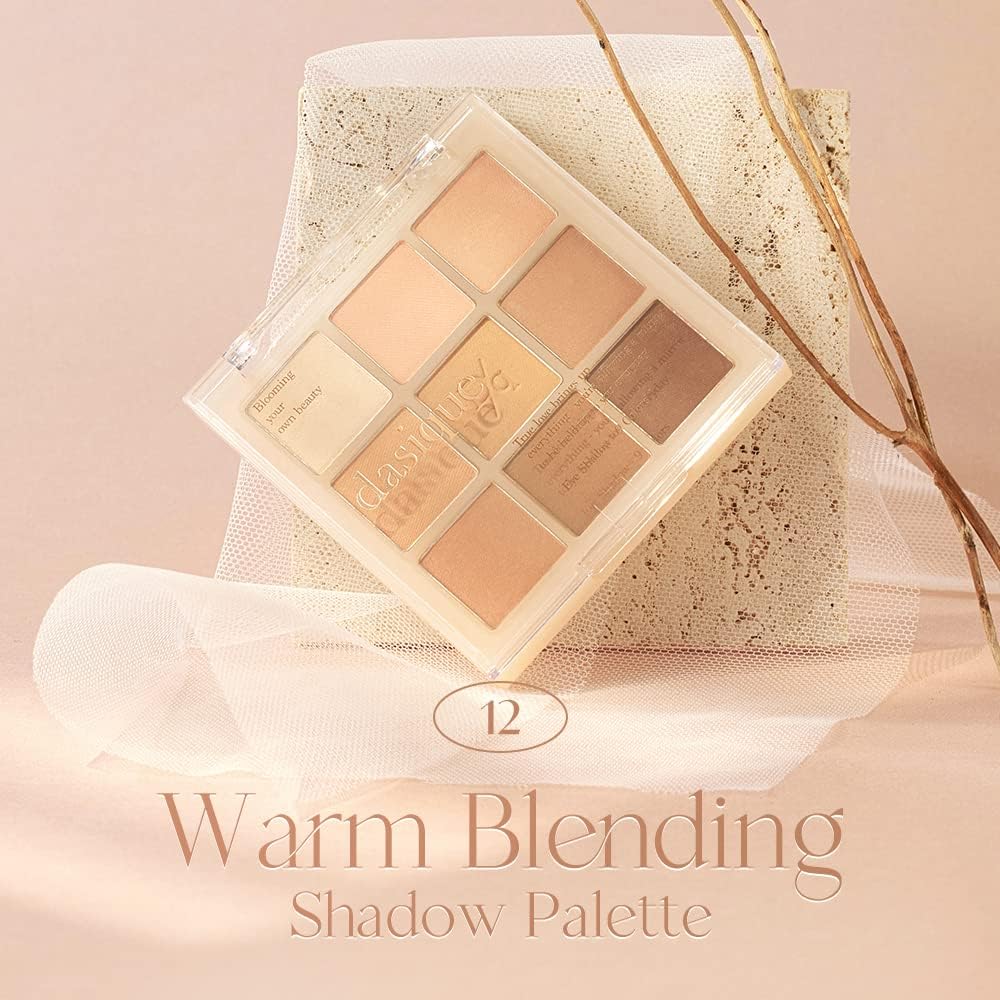 Dasique Shadow Palette #12 - Warm Blending, Ultra-Smooth 9-Shade Eye Palette - Image 2