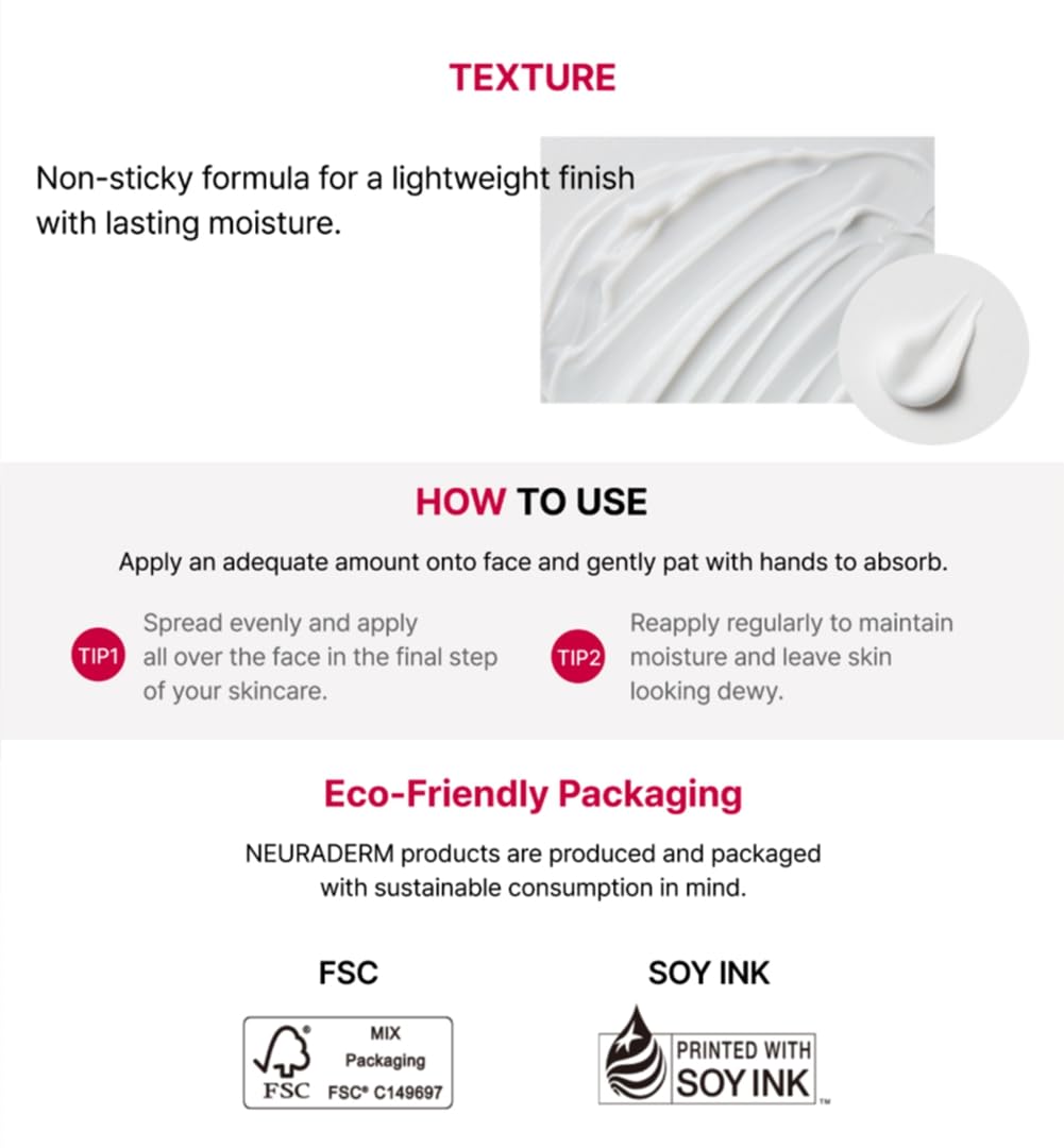 Neuraderm Neuro Lacto Face Moisturizer - 80ml - Image 3