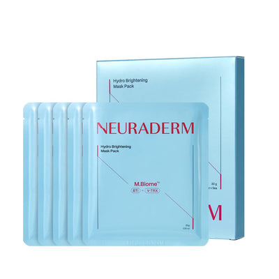 NEURADERM Hydro Brightening Facial Sheet Mask (Pack of 5)