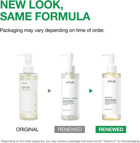 ANUA Heartleaf Pore Control Cleansing Oil Korean Facial Cleanser, Daily Makeup Blackheads Removal 6.76 fl oz(200ml) - Image 2