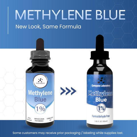 COMPASS LABORATORY Methylene Blue 1% Formaldehyde Free 50 ml